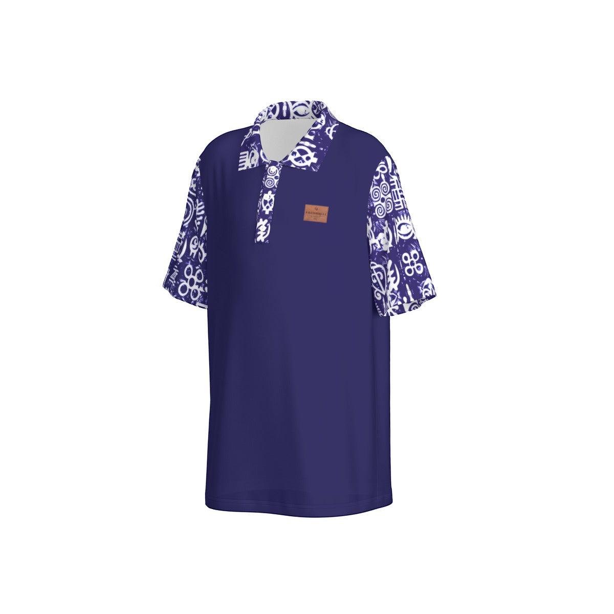 ADINKRA MXBLUE Teenage Polo Jersey