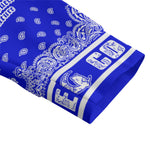 BANDANA MIX Cs'UP Unisex Lapel Collar Sweater