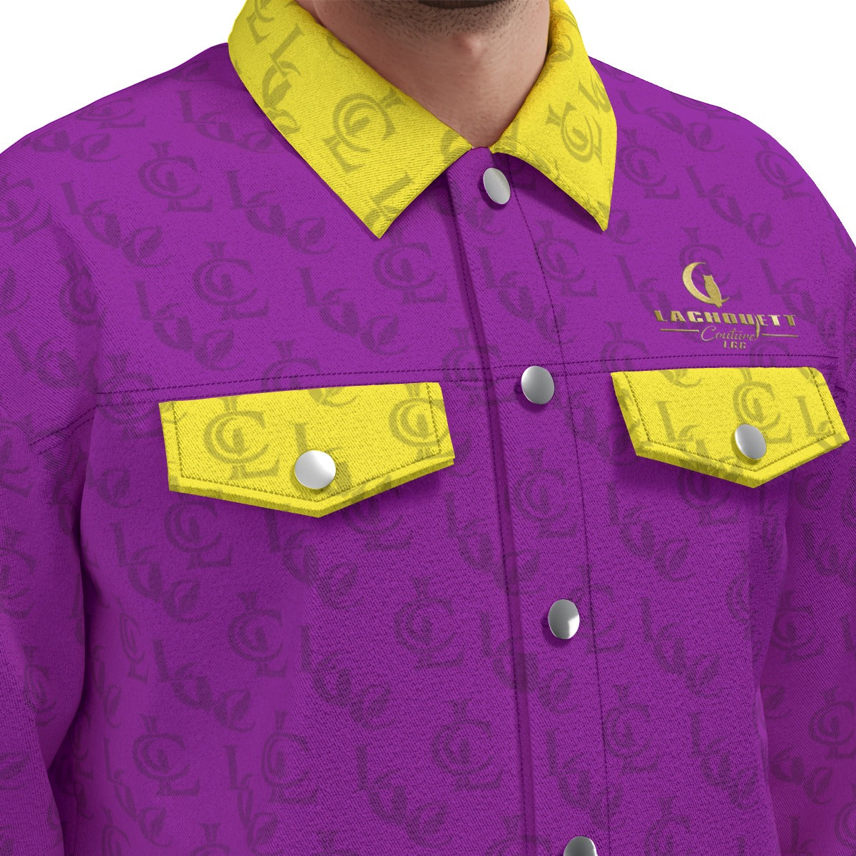 LCC LAKERS Unisex Lapel Jacket Cotton