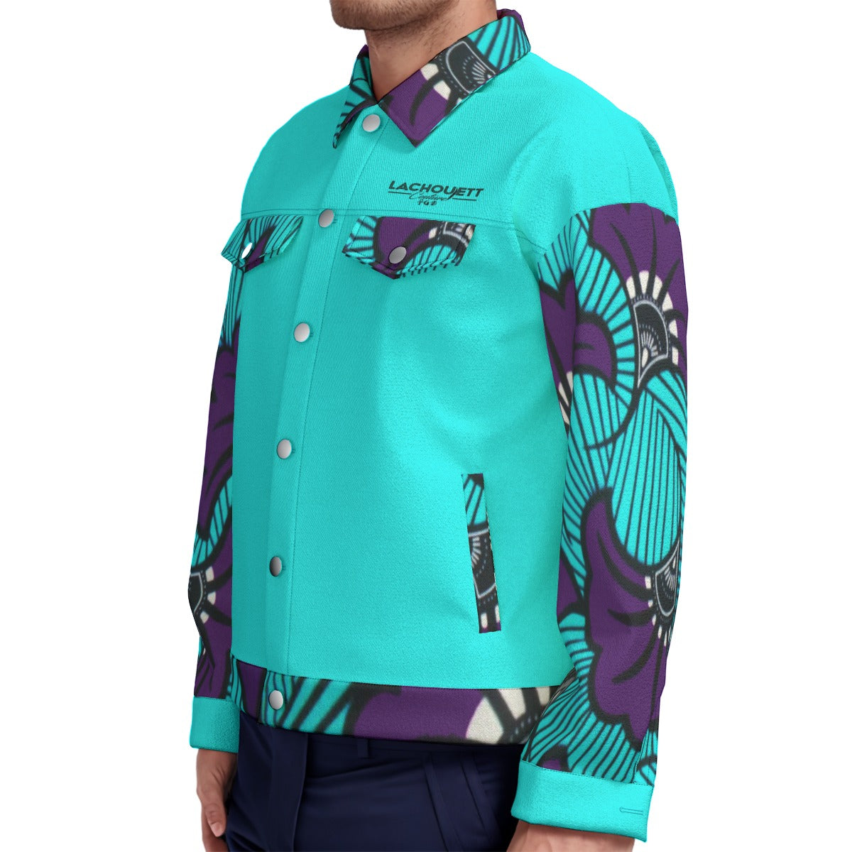 AFRIKAN FLOWER Unisex Lapel Jacket