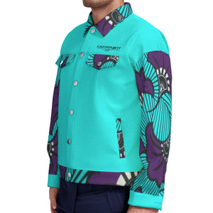 AFRIKAN FLOWER Unisex Lapel Jacket