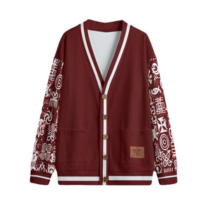 ADINKRA MXBRDX Unisex Knitted  Cardigan