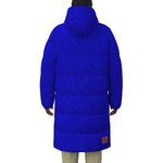 LCC BLUE Unisex Long Down Jacket