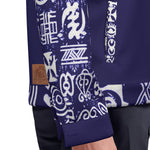 ADINKRA MXBLUE Unisex Lapel Jacket
