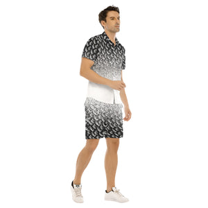 LCC NEW RICH BLC Men's Short Sleeve Shirt Set