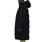 HIEROGLYPH Unisex Long Down Jacket