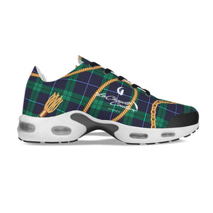 PLAID IN GOLD Women's Air Cushion Shoes