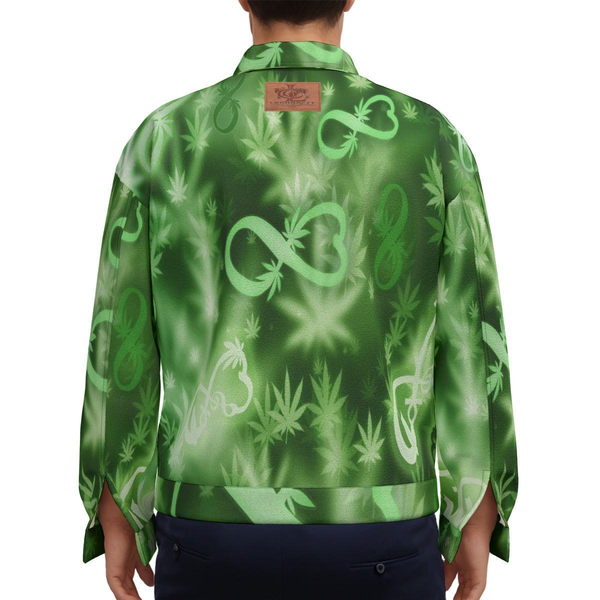 INFINITY GREEN Unisex Lapel Jacket