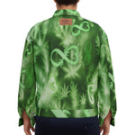 INFINITY GREEN Unisex Lapel Jacket