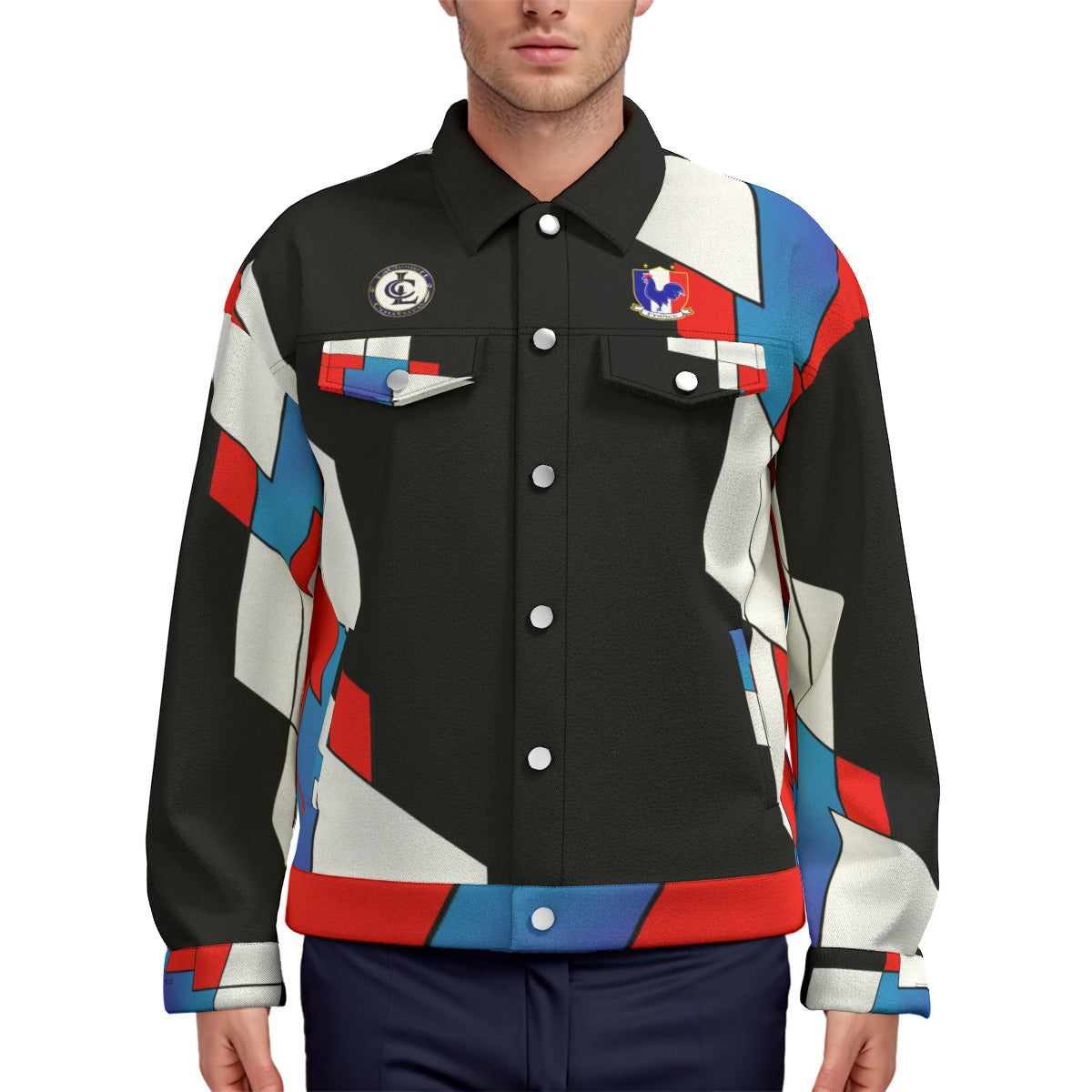 FRANCE BLC Unisex Lapel Jacket