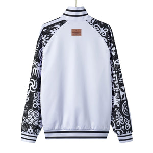 ADINKRA MXBLC 1 Unisex Stand Collar Jacket