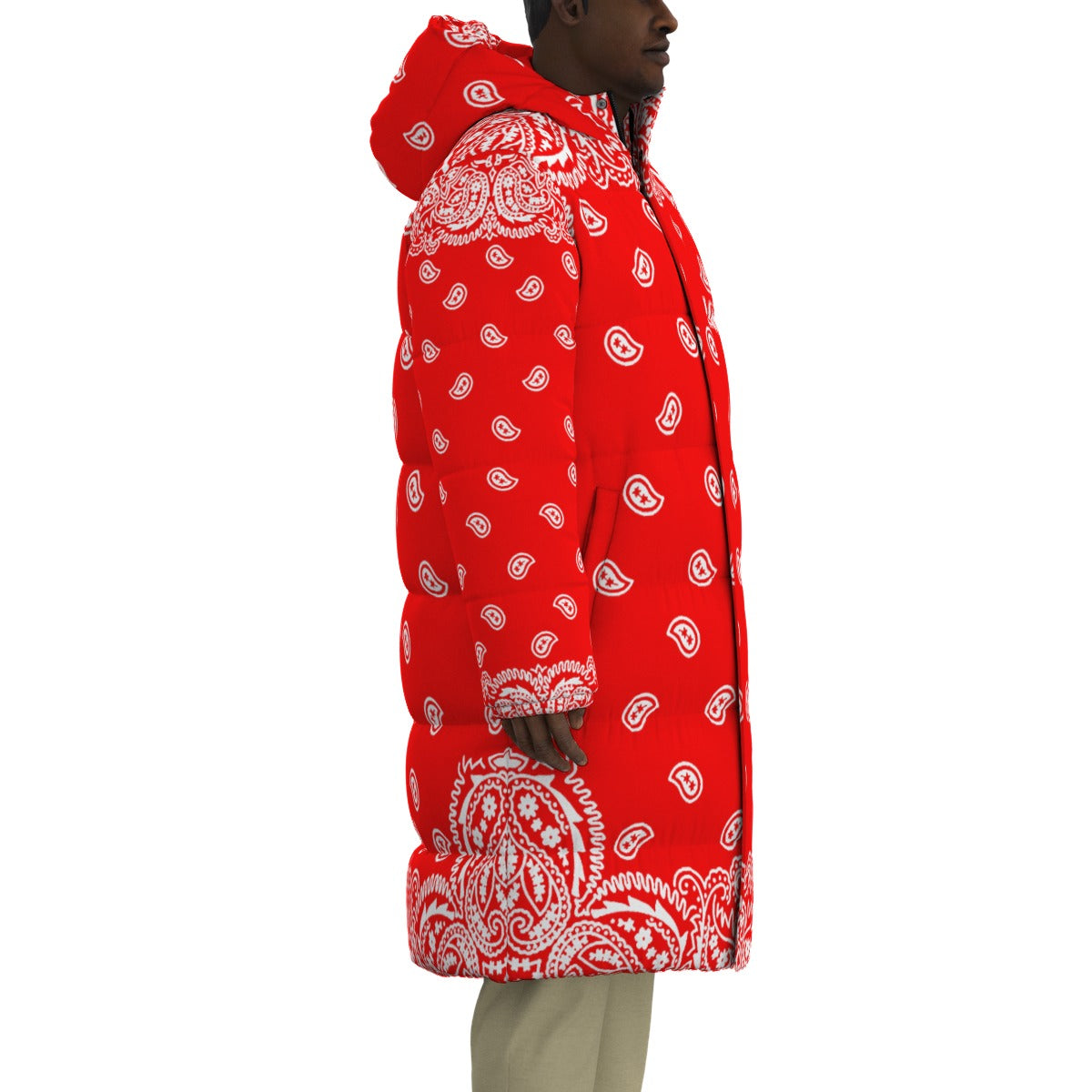 BANDANA FULLY Bs'UP Unisex Long Down Jacket