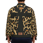 CHEETAH ANKH  Unisex Lapel Jacket