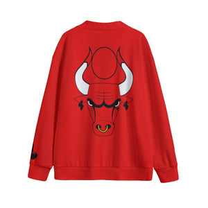 HATHOR BULLS Unisex Cardigan With Button Closure
