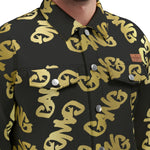GANG X3 GLD Unisex Lapel Jacket  Cotton