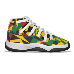 KENTE BUTAN FULLY High Top Basketball Shoes