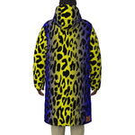 JAGUAR BLUE Unisex Long Down Jacket