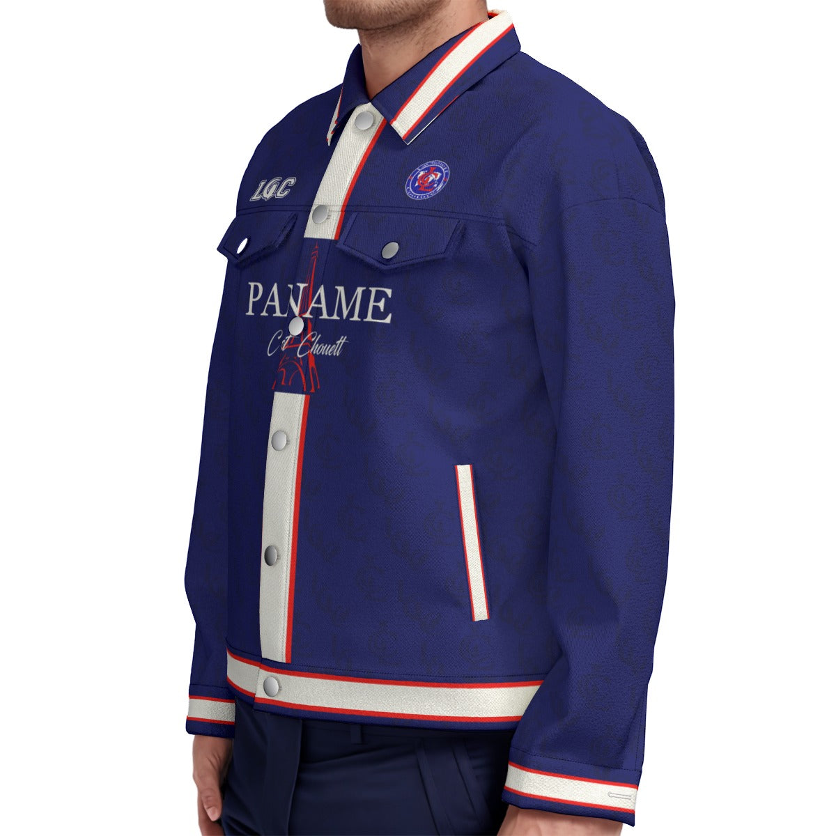 PANAME C'EST CHOUETT Unisex Lapel Jacket Cotton