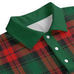 PLAID STYLE RBG Unisex Lapel Collar Sweater
