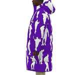 C-WALK GRAPES Unisex Long Down Jacket