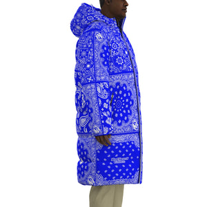 BANDANA MIX Cs'UP Unisex Long Down Jacket