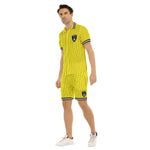 EAZY-E RUTHLESS YLW Men's Short Sleeve Shirt Sets