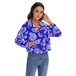 BANDANA PAISLEY Cs'UP Women's Zip Jacket