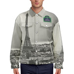 PARIS Unisex Lapel Jacket Cotton