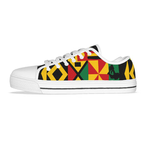 KENTE BUTAN BLC Children's Canvas Shoes