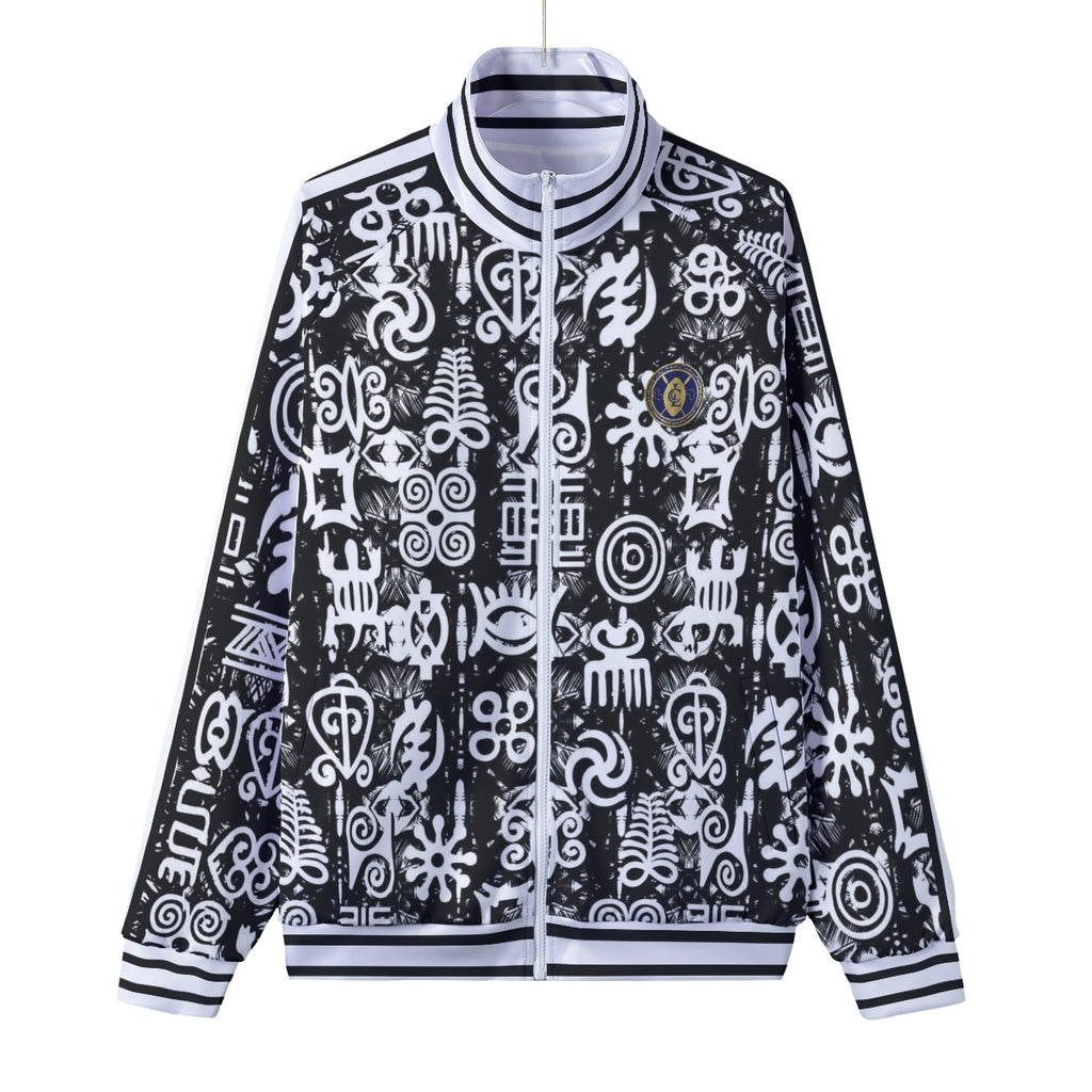 ADINKRA MXBLC Unisex Stand Collar Jacket