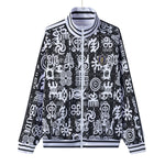 ADINKRA MXBLC Unisex Stand Collar Jacket
