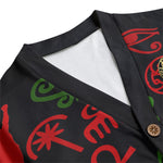 KMT WORLD Unisex V-neck Cardigan With Button Closure