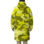 CAMOUFLAGE YLW Unisex Long Down Jacket
