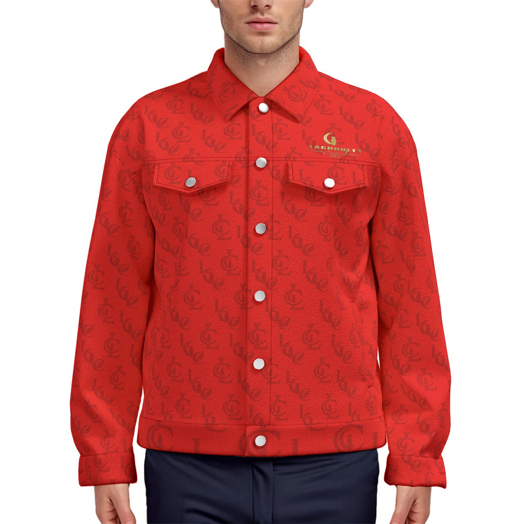 LCC RED Unisex Lapel Jacket  Cotton