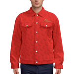 LCC RED Unisex Lapel Jacket  Cotton