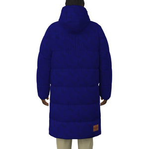 LCC NAVY Unisex Long Down Jacket
