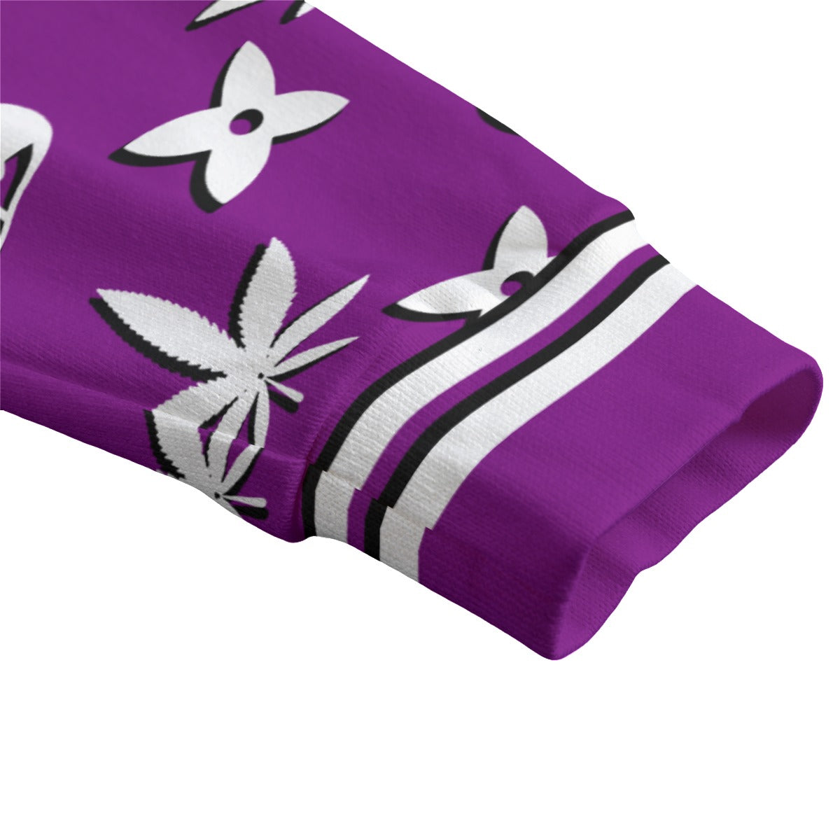 WEEDY LCC GRAPES Unisex V-neck Cardigan With Button Closure