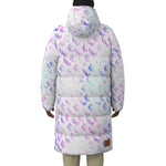 NEW RICH COLOURWHT Unisex Long Down Jacket