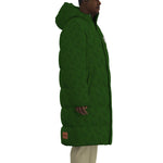 LCC GREEN Unisex Long Down Jacket