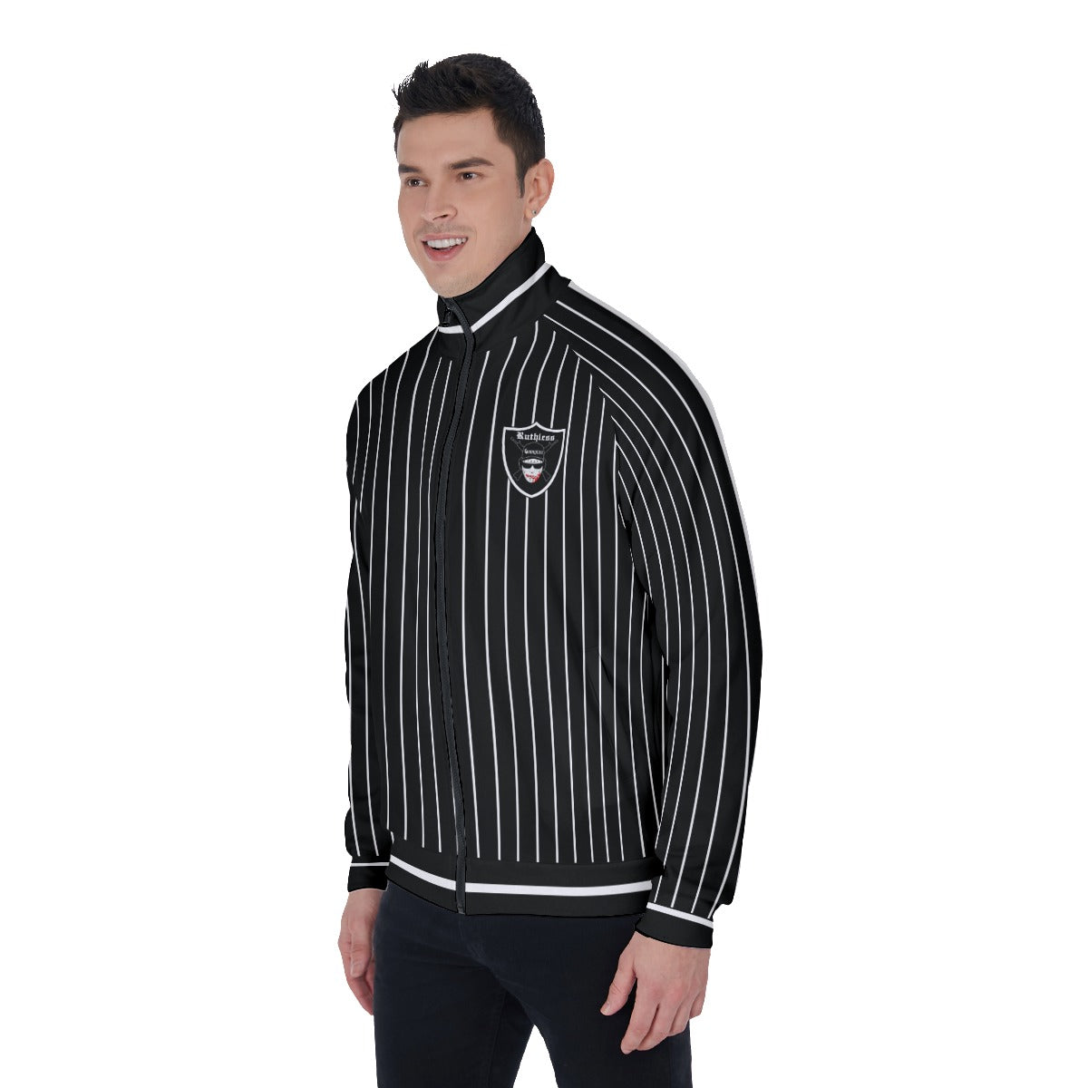 EAZY-E RUTHLESS BLC Men's Stand Collar Jacket