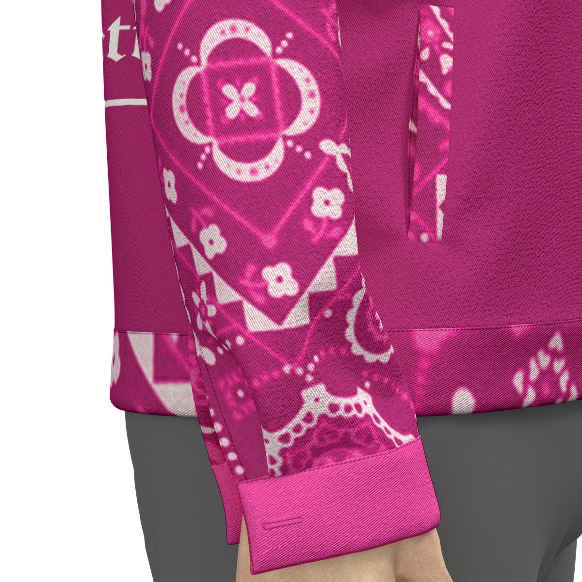 BANDANA VIRAL GRAPES Unisex Lapel Jacket