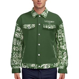 ADINKRA MIXKAKI 1 Unisex Lapel Jacket