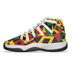 KENTE BUTAN FULLY High Top Basketball Shoes