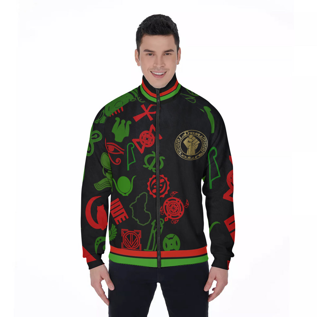 KMT WORLD Men's Stand Collar Jacket