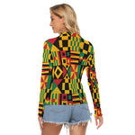 KENTE BUTAN Women's Mesh T-shirt