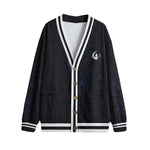 HOTEP LCC Unisex V-neck Cardigan With Button Closure