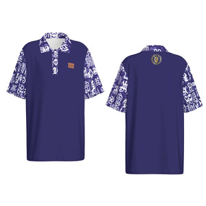 ADINKRA MXBLUE Teenage Polo Jersey