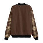 LOS CRMINALES BRWN Bomber Jacket