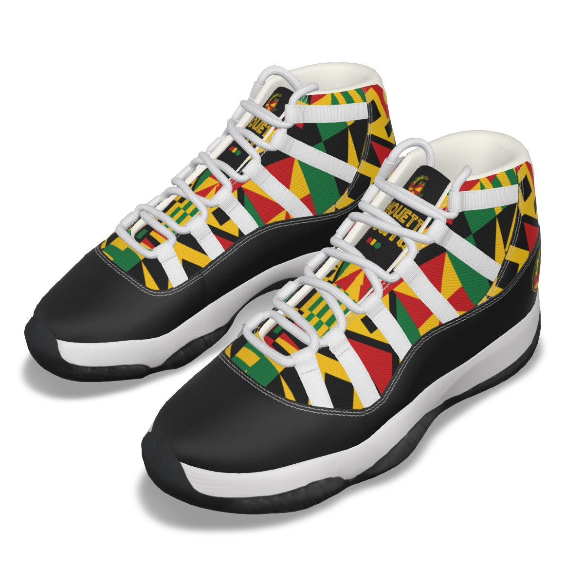 KENTE BUTAN BLC High Top Basketball Shoes