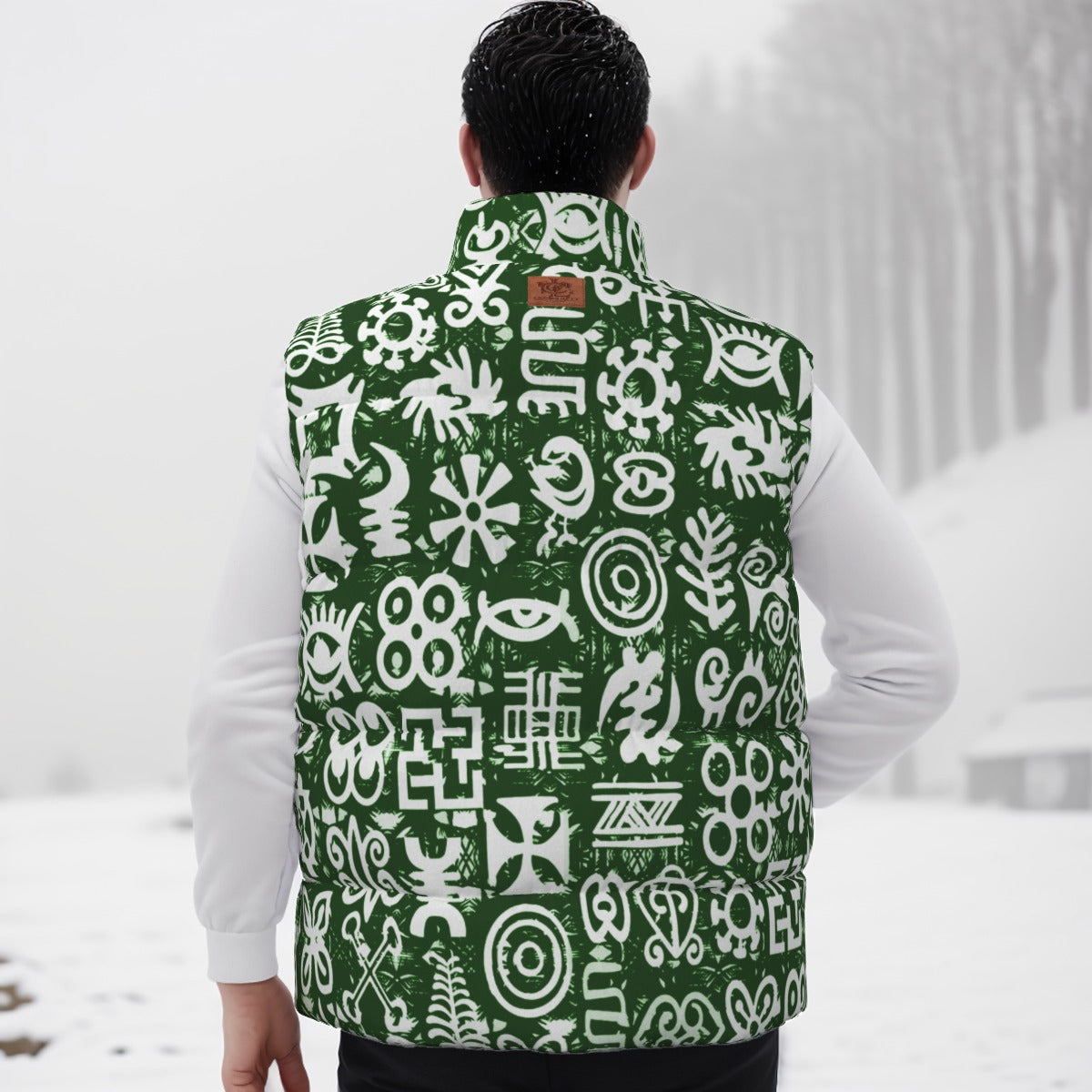 ADINKRA MXGRN Unisex Down Vest